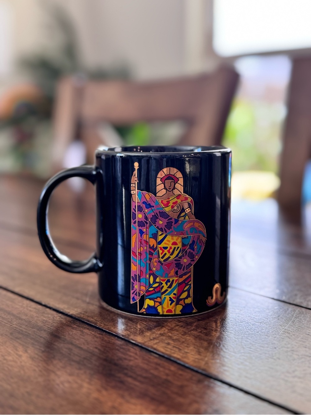 Vintage 1986 Zodiac Sign Horoscope Leo Coffee Mug Cup L'Image Graphics Japan